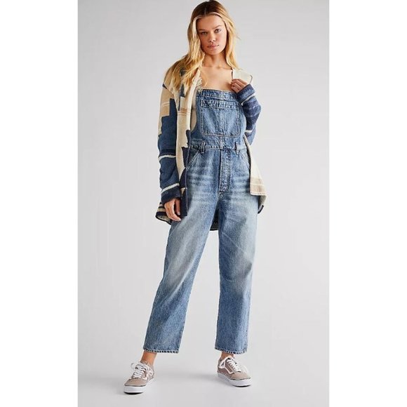 Citizens Of Humanity Denim - Citizens of Humanity Alma Blue Denim Overalls Size 0  $398